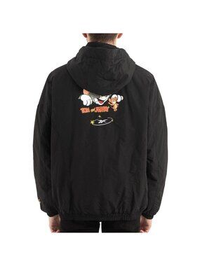 Reebok X Tom & Jerry Jacket Cartoon Graphic Official Limited Streetwear Nostalgi